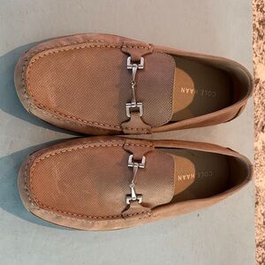Cole Haan Men's Tan Slip-On Loafers